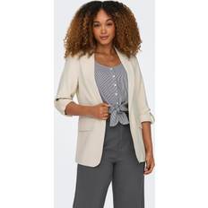 Femme - Long Blazers Only Blazer Femme Taille Beige 15310839