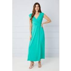 Turquoise Dresses Wallis Occasion Premium Jersey Maxi Dress Turquoise