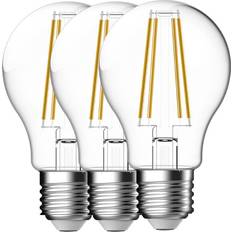 Nordlux 3-pack a60 led leuchtmittel energetic filament e27 leuche 4000 kelvin 1150 lumen 60mm