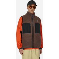 Hombre - Marrón Chalecos Nike ACG Arctic Wolf Vest - Brown/Black/Summit White