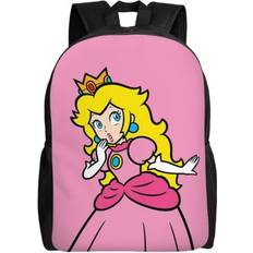 Backpacks Vufoqzx 16 Inch School Bag Super Mario Princess Backpack Elementary Middle School Bookbag Large Capacity Shoulder Bags Casual Daypack Laptop Bags For Boys Girls