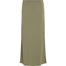 Modal Skirts Vila High Waisted Midi Skirt