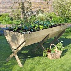 Pots, Plants & Cultivation Freeport Park Corbin Wooden Raised Flower Bed