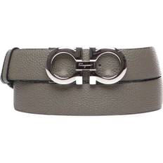 Ferragamo Green Belts Ferragamo Belter av tumbled skinn Green