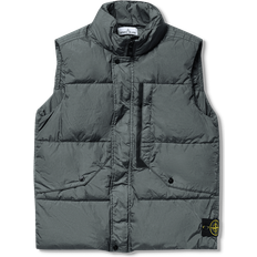 Vester Stone Island Crinkle Reps Down Vest, Grey