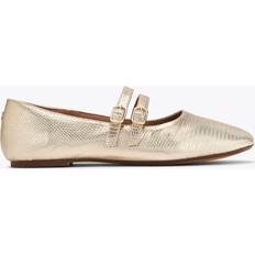 Best Ballerinas Kurt Geiger Women's Flats Gold Synthetic Magic