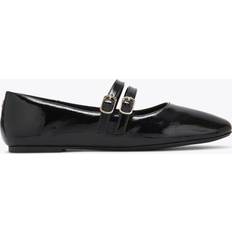 Best Ballerinas Kurt Geiger Women's Flats Black Shiny Magic