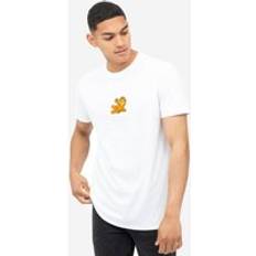 Garfield Garfield Wave Emb T-Shirt White