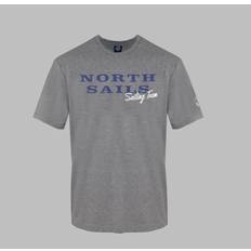 One Size T-shirts North Sails Mens Short Sleeve T-shirt - Grey
