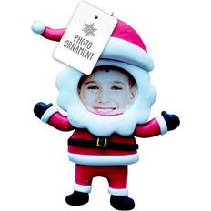 The Home Fusion Company Xmas Elf Or Santa To Add A Photo Christmas Tree Ornament