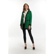 Dam - Guld Kavajer Faina Faina Blazer Grün Regular Fit für Damen
