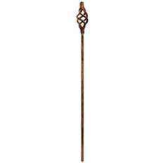 Garden Pride Rusty Metal Spiral Garden Stake