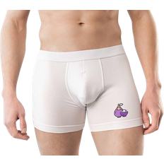 Green Fish Men's Fdmbxi Boxer Briefs - White