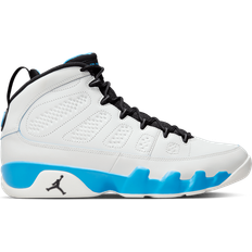 Nike Air Jordan 9 Trainers NIKE Air Jordan 9 Retro 2024 M - Summit White/Dark Powder Blue/Black