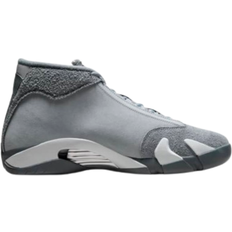 Gray - Men Basketball Shoes Nike Air Jordan 14 M - Flint Grey