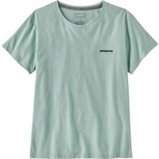 Patagonia Damen T-Shirts & Tanktops Patagonia Women's P-6 Logo Responsibili-Tee - Wispy Green