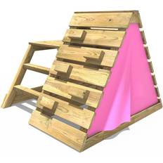 Plastic Playground Rebo Mini Wooden Climbing Pyramid