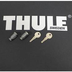 Thule 2x ersatzschlüssel +schloß stahl n171 boxen fahrradträger