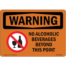 Office Supplies SignMission OS-WS-A-1218-L-12695 Warning Sign 12 x 18 in