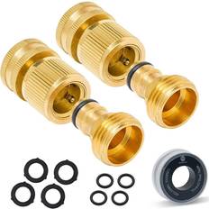 Morvat Morvat Brass Quick Connect Garden Hose Fittings for Accessories, 2