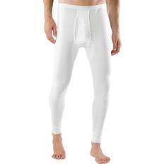 Baumwolle - Herren Basisschicht Schiesser Men's Long Underpants - White