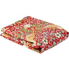 William Morris Strawberry Thief Duvet Cover Red (200x200cm)