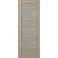 Beige Interior Doors Belldinni Leti (171900) Interior Door Frosted Glass (x83.23")