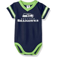 NFL Seattle Seahawks Baby-Boy Dazzle Bodysuit, Team Color, 0-3 Months 138781160SEA03M-419