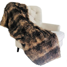 Brown Mountain Coyote Handmade Throw 80L x 90W Twin XL