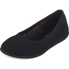 Skechers Low Shoes Skechers Women's, Cleo Sport What Move Flat Wide Width Black W