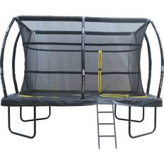 Telstar 7.5ft x 10ft ELITE Rectangle Trampoline Package with Ladder