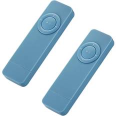 Media Players Tlily 2X Portable USB Sport U Disk Mini Mp3 Music Player Support 32GB TF Card Blue