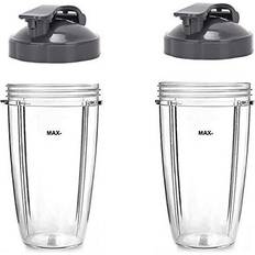 Spare Parts AOSEE 2 Pack 32OZ Cup Replacement with Flip Top to-Go Lid Nutri