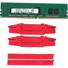 Tlily DDR4 4GB Server Memory Ram Cooling Vest 2133MHz 1RX8 PC4-2133P PC4-17000 1.2V 288PIN ECC REG DIMM Memory RAM A