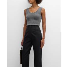 Cashmere Tank Tops neiman marcus Basic Tank Top - Heather Grey