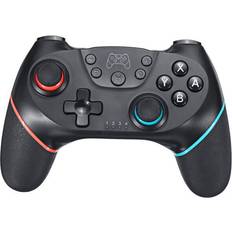Game Controllers HCSC black 1 Bluetooth-compatible Pro Gamepad for N-Switch Wireless