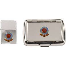 Knight Inverness Caledonian Thistle football club polished chrome tobacco stormproof lighter