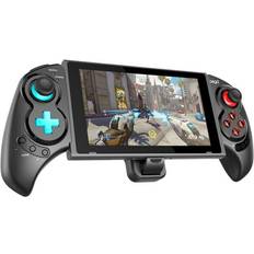 Game Controllers HCSC Black Nintendo Switch Controller Wireless Gamepad 6-Axis Vibration USB Game Console