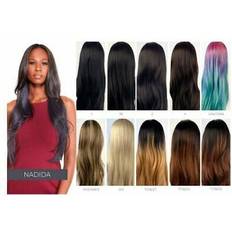 Wigs Sleek Natural Sleek Spotlight 101 Synthetics Lace NADIDA Wig,Wavy Hair pattern Postage