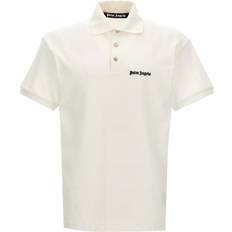 Palm Angels Poloshirts Palm Angels Classic Logo Polo - White/Black