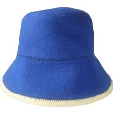 Saunas Miulika Wool Sauna Hat Sauna Accessories Russian Styles Portable Cool Indoor Cap for Sauna Russian Bath Hat for blue