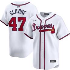 Atlanta Braves Game Jerseys Nike Men's Tom Glavine White Atlanta Braves Home Limited Player Jersey