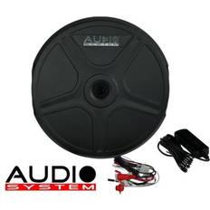 Audio System 28 cm Spare Wheel Subwoofer In Aluminum Housing With Internal Mono Amplifier SW11 Active