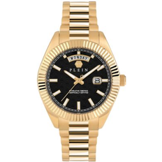 Philipp Plein Date Superlative Gold Ion Plated Bracelet 42mm Gold
