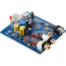 Amplifiers & Receivers Spactz MIni USB Decoder Board ES9028K2M SA9023 Fever Audio DAC Sound Card Decoding Module DIY for Power Amplifiers Home Theater