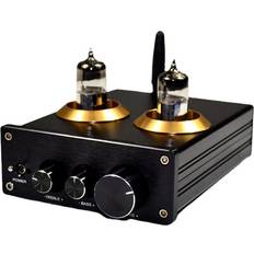 Amplifiers & Receivers Jgstore17 Black 6J5 Electronic Tube Tone Preamp bluetooth 4.2 Power Amplifier