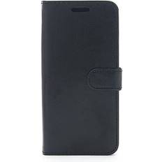 Nu Black, iPhone 12 mini iPhone 12 Leather Side Opening Wallet Case With Card Slots