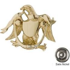 Door Knockers Brass Accents A04-K2000-619 Eagle Door Knocker 5-.87 in Satin Nickel