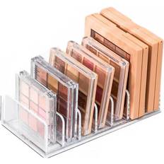 HKHBJS Cosmetics Transparent Compartment Storage Organizer Box, Detachable Skin Care Products Eye Shadow Tr