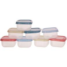 Multicoloured Storage Boxes Premier Housewares Set Of 8 Multicolour Mini Containers Storage Box